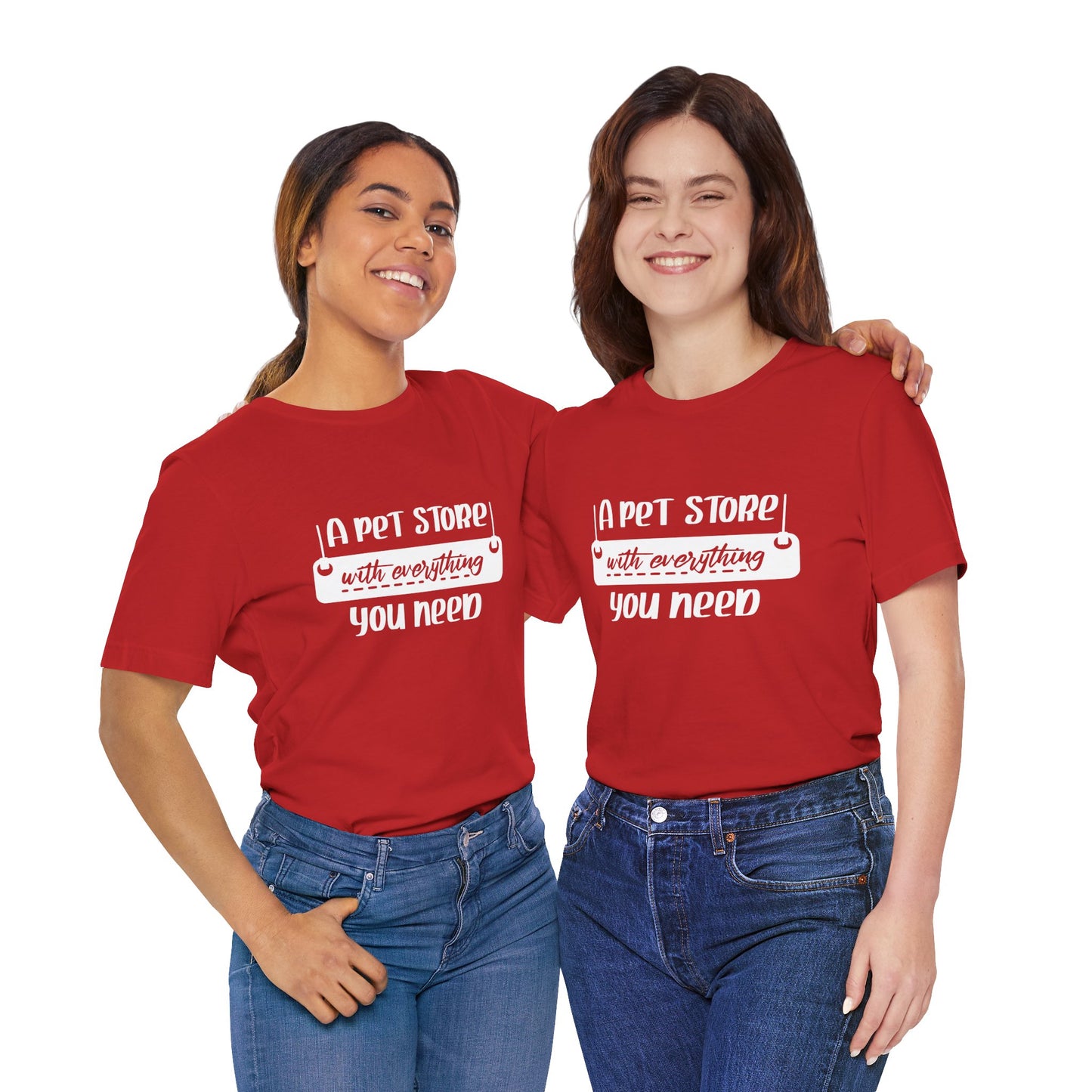 "Pet Lover Unisex T-Shirt – Funny Pet Store Graphic Tee"