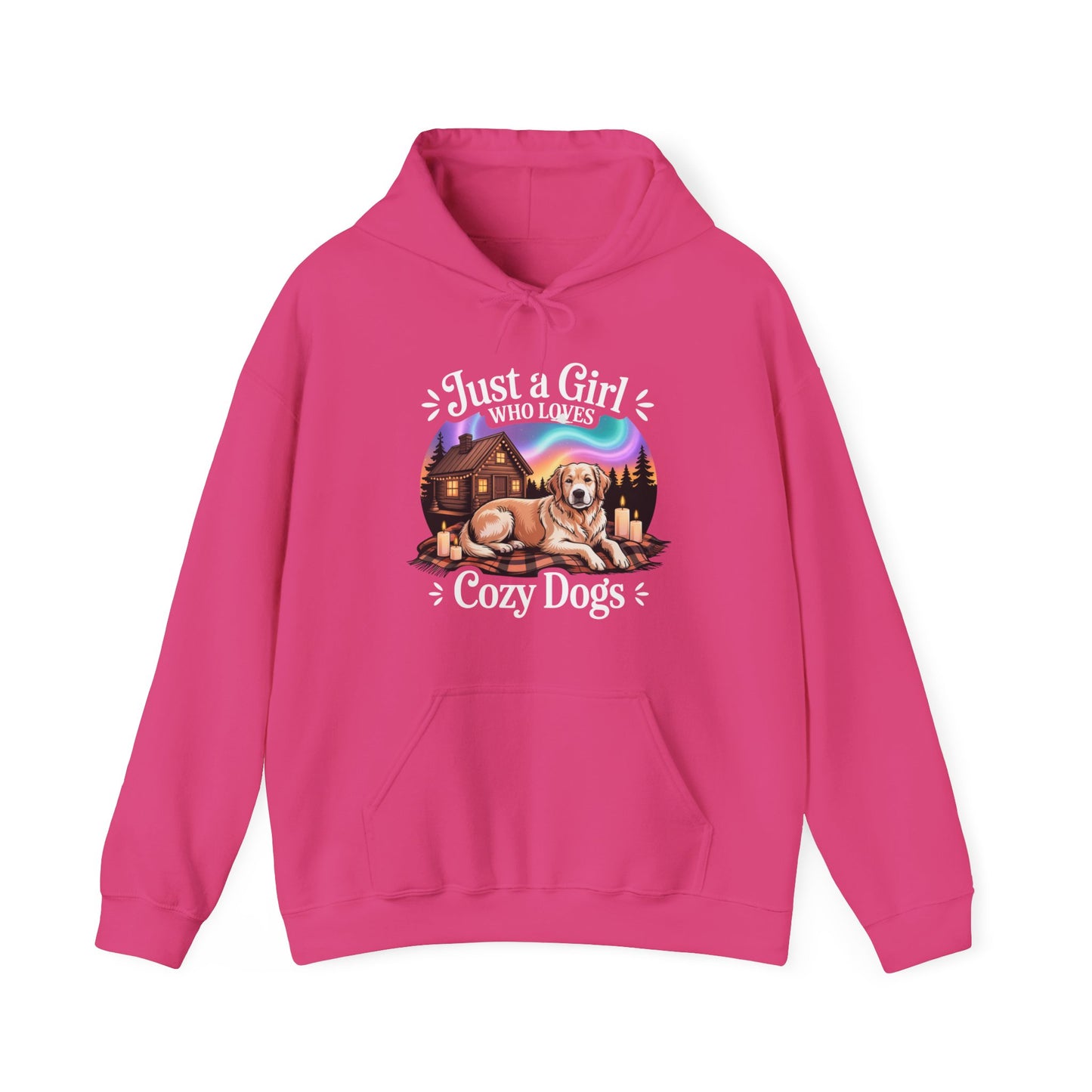 Girl Who Loves Cozy Dogs Hoodie | Cabin Life Sweater
