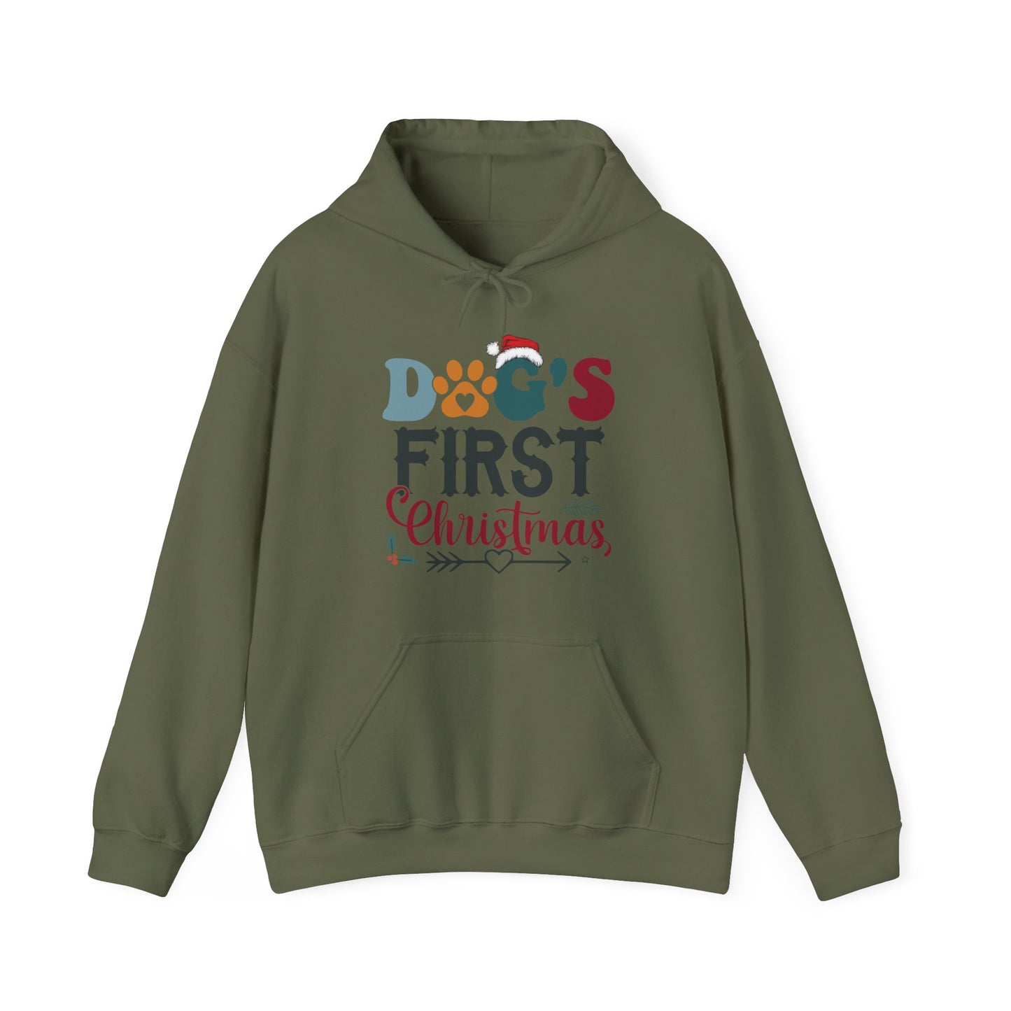 Dog's First Christmas Hoodie | Puppy Holiday Gift