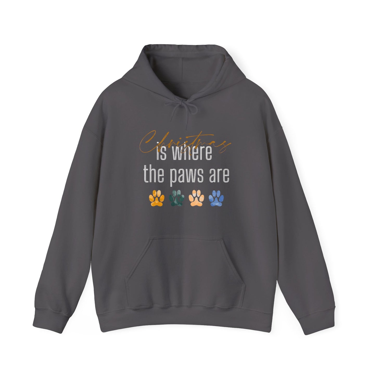 Christmas Is Where The Paws Are Hoodie