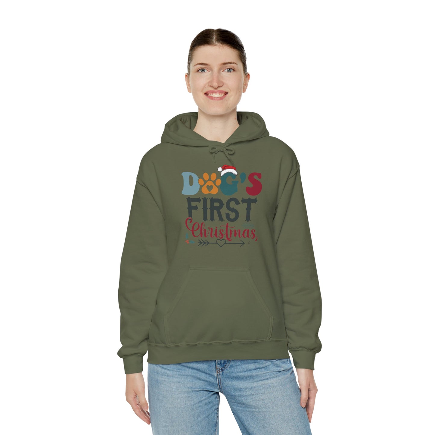 Dog's First Christmas Hoodie | Puppy Holiday Gift