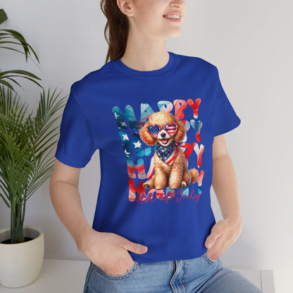"Patriotic Pup – 4th of July Celebration Tee"