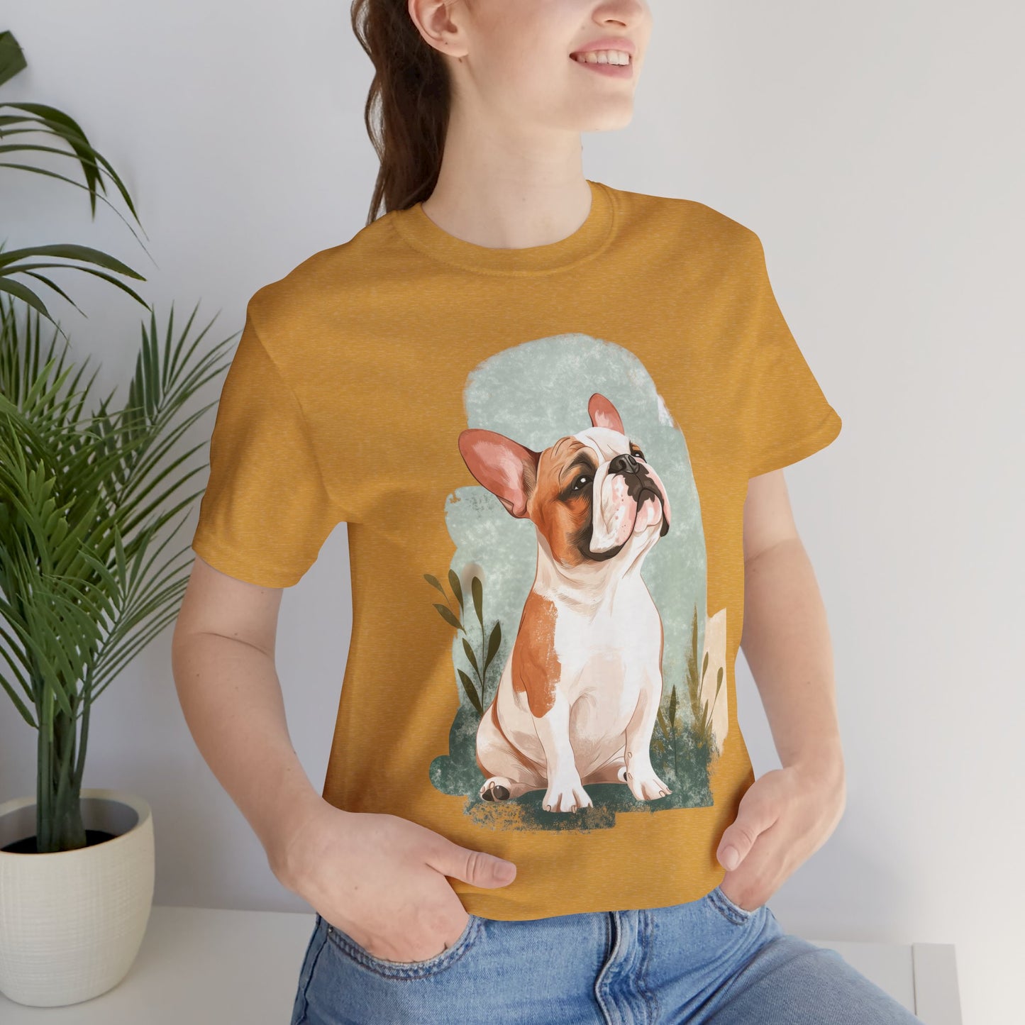 Regal Bulldog Charm – Unisex T-Shirt