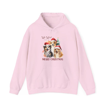 We Woof You Merry Christmas Hoodie 🎄🐾