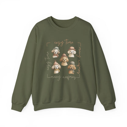 Cozy Woofmas Sweatshirt | Stylish Poodle Squad Sweater