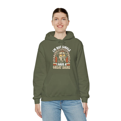 Great Dane Life Hoodie | Funny Not Single Dog Mom Gift