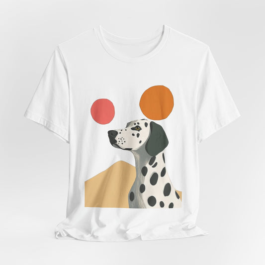 Dalmatian Desert Sun Minimalist Unisex Tee