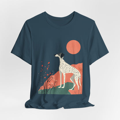 Irish Wolfhound Grace – Unisex Artistic T-Shirt