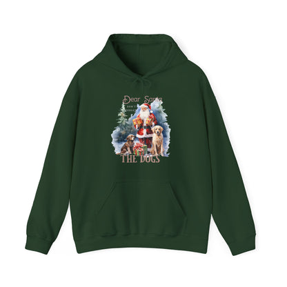 Cute Dog Lover Christmas Pullover Hoodie
