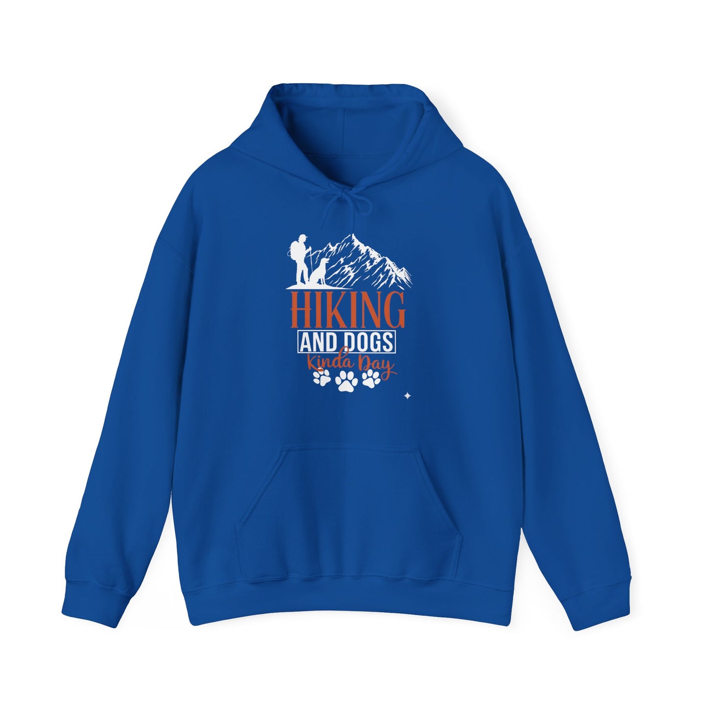 Hiking and Dogs Kinda Day Unisex Hoodie