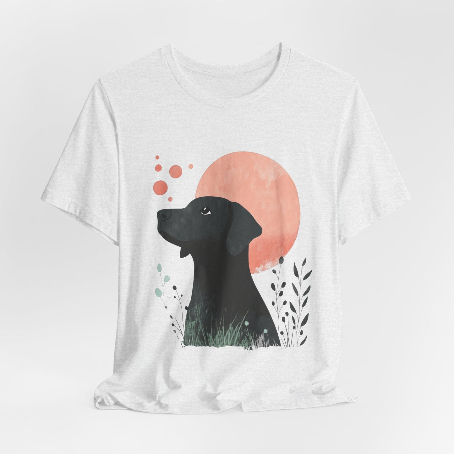 Blackmouth Cur Minimalist Moon Unisex Tee
