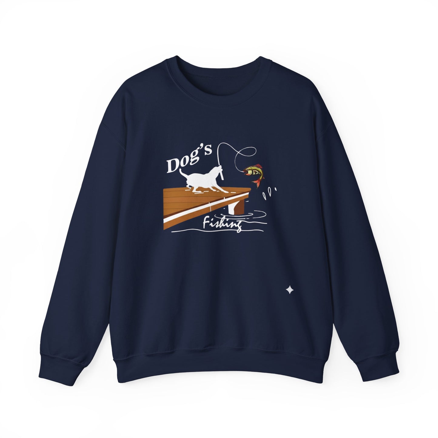Dog's Fishing Trip Unisex Sweatshirt