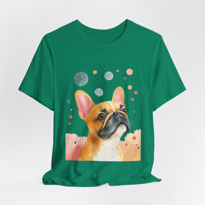 Playful Frenchie Vibes – Unisex T-Shirt