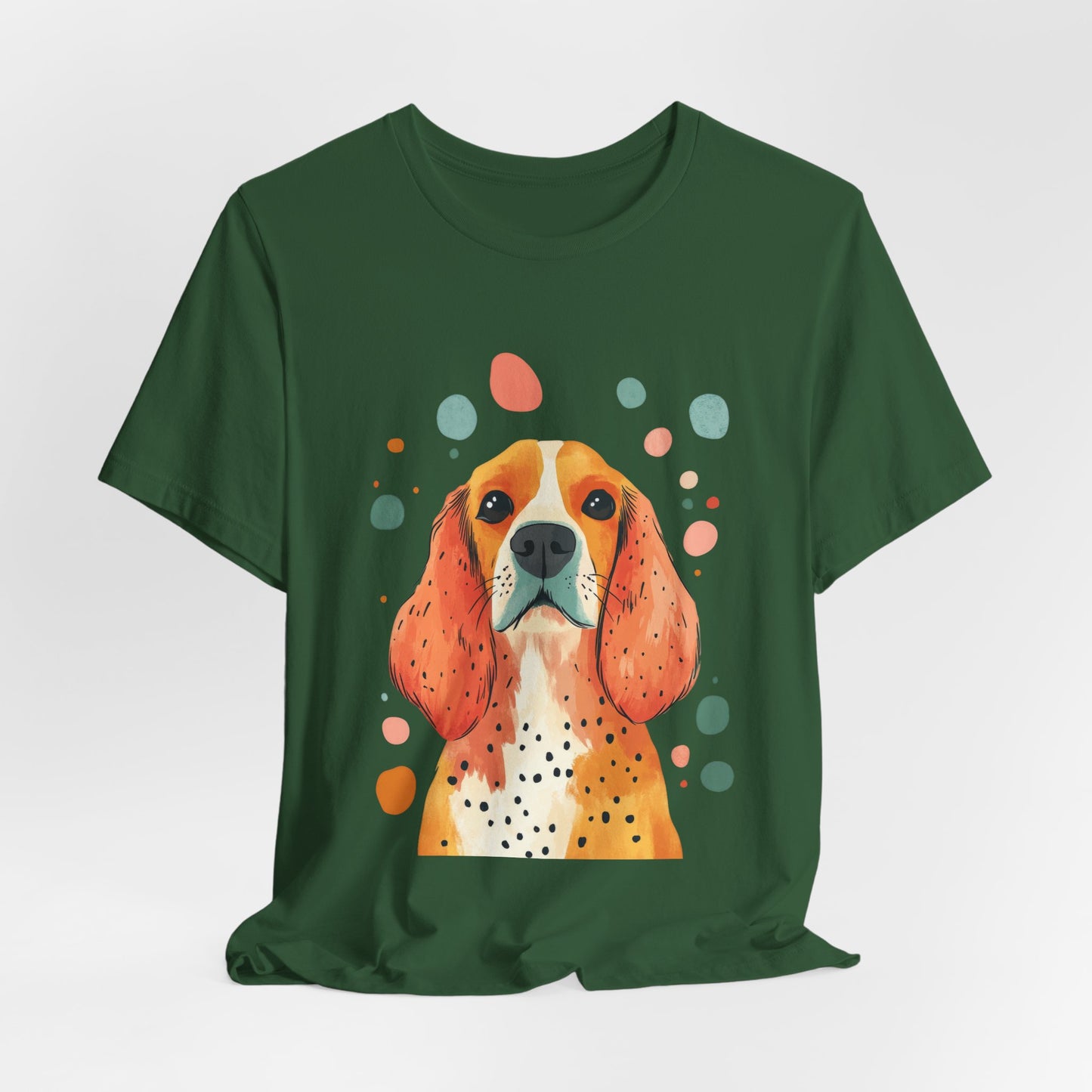 Cocker Spaniel Minimalist Pop Art Unisex Tee
