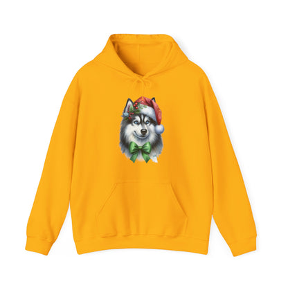 Husky Santa Hoodie | Festive Christmas Dog Sweater