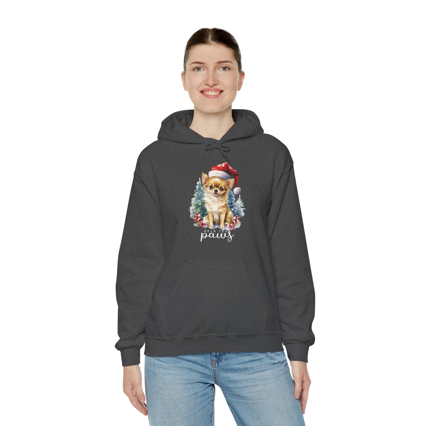 Cute Chihuahua Christmas Unisex Hoodie