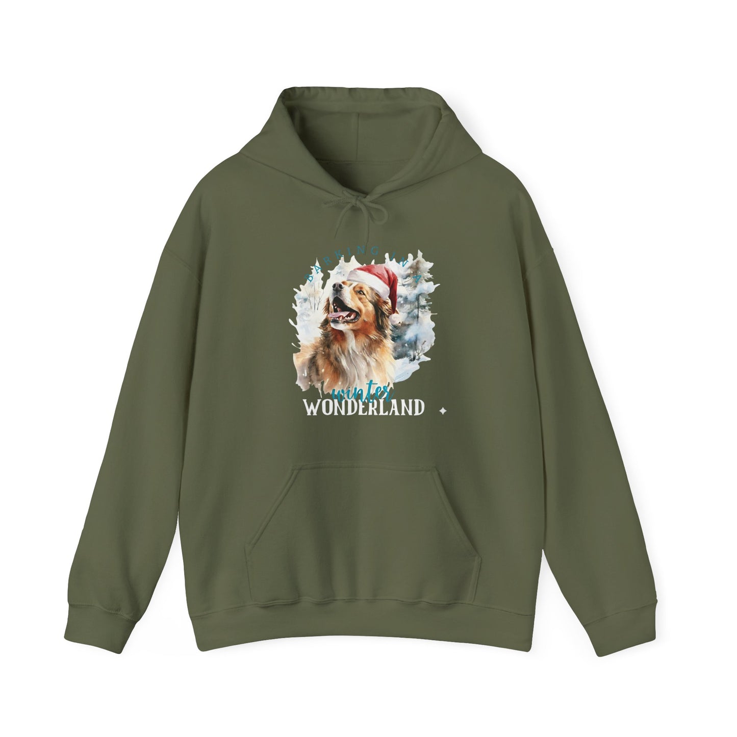 Barking in a Winter Wonderland Hoodie