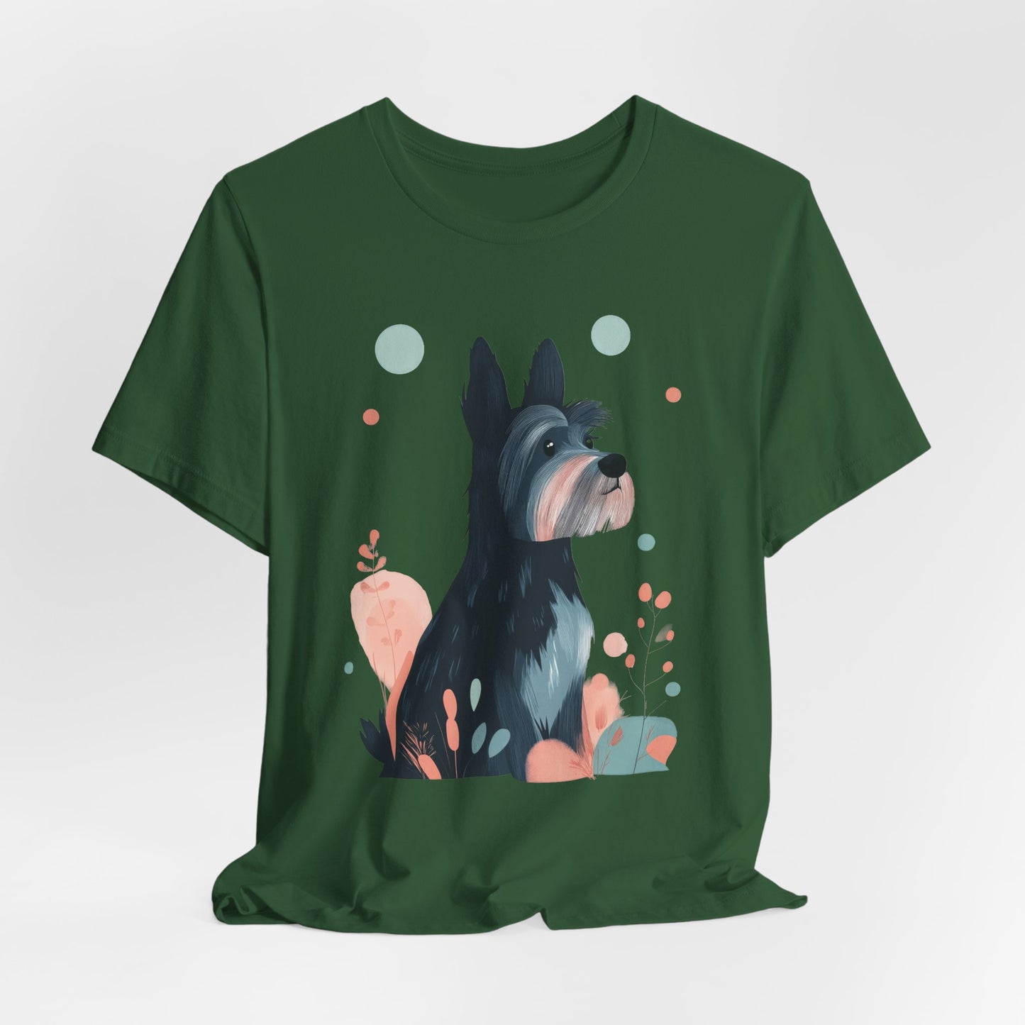 Cesky Terrier Minimalist Nature Unisex Tee