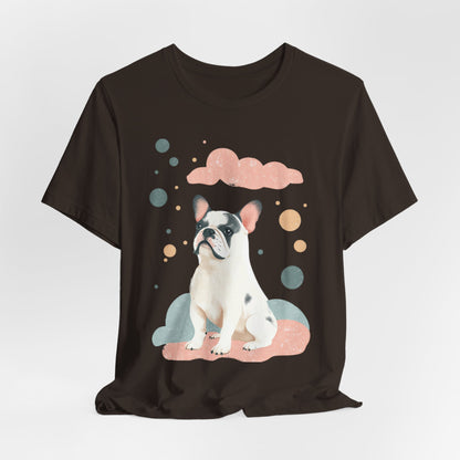 Dreamy Bulldog Skies – Unisex T-Shirt