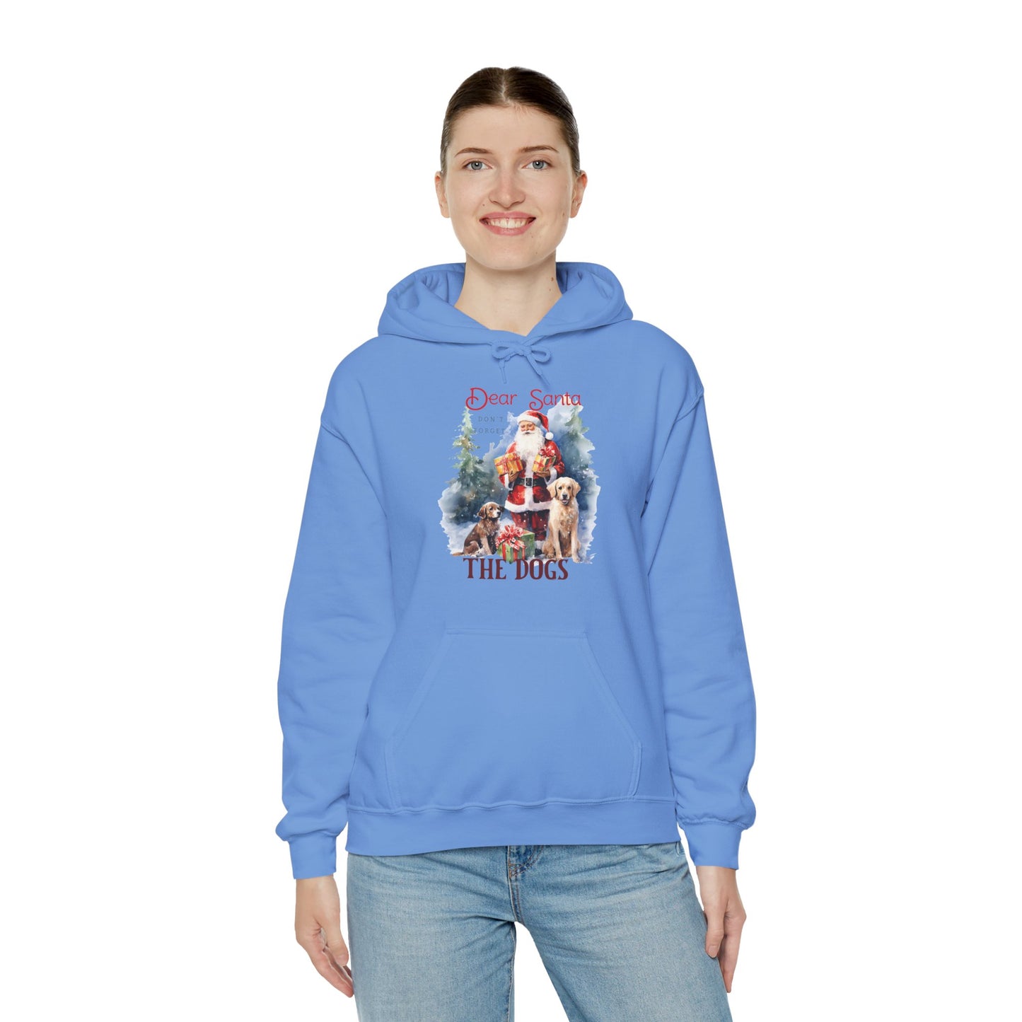 Cute Dog Lover Christmas Pullover Hoodie