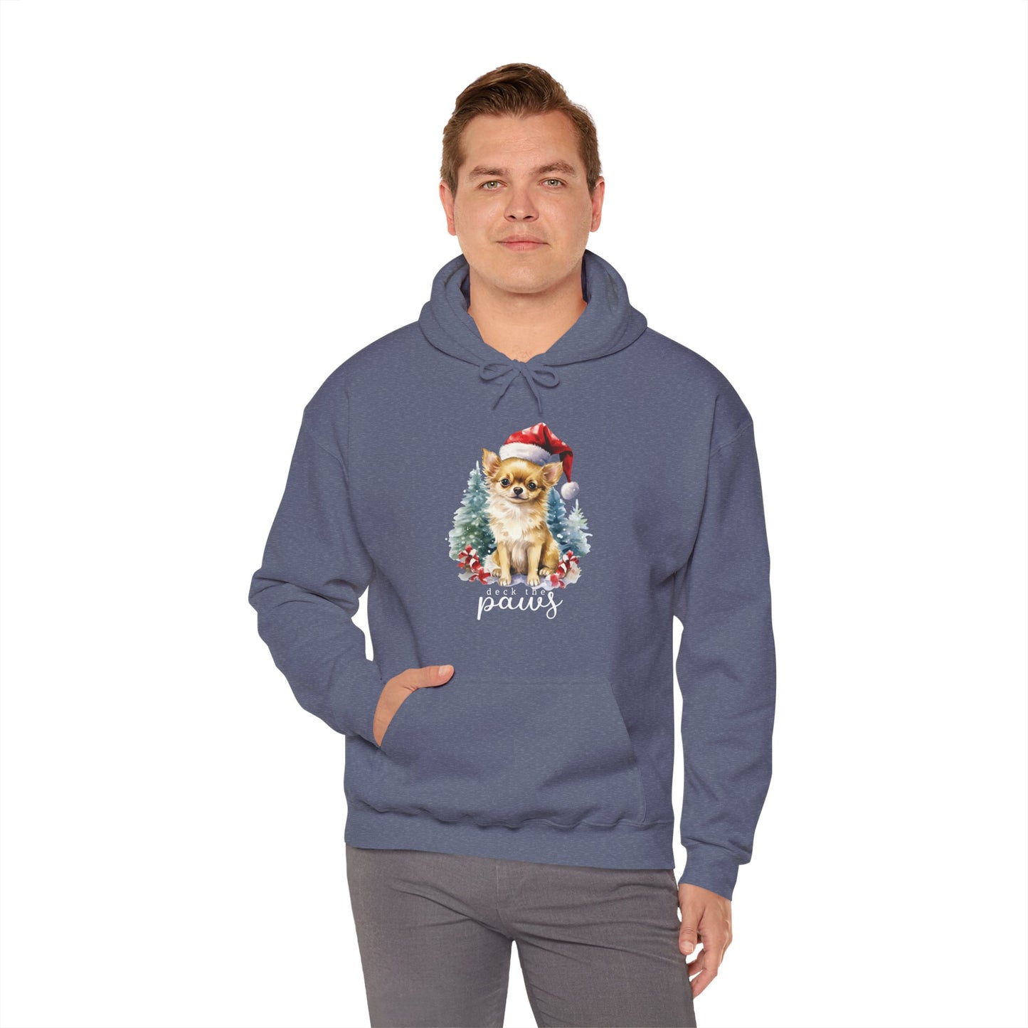 Cute Chihuahua Christmas Unisex Hoodie