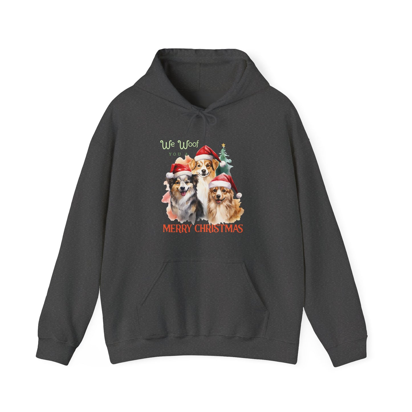 We Woof You Merry Christmas Hoodie 🎄🐾