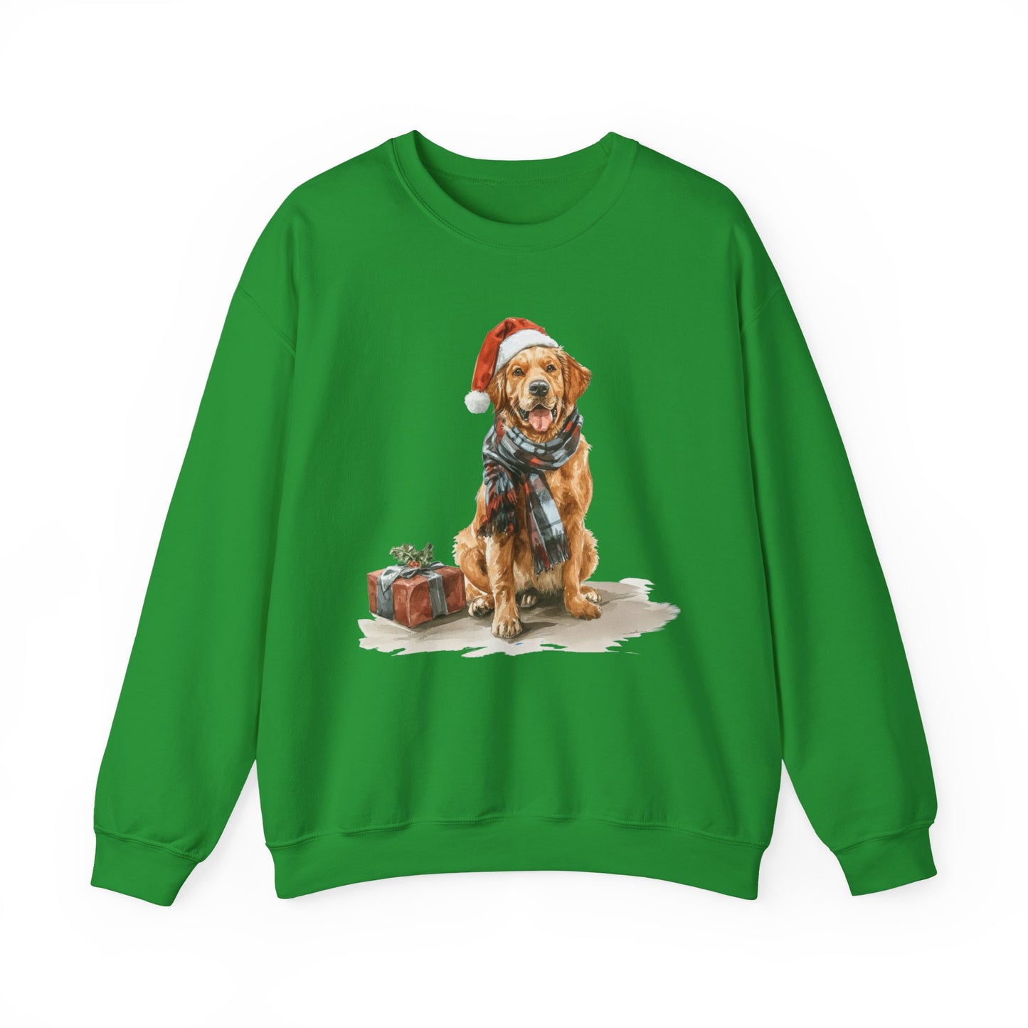 Golden Retriever Christmas Sweatshirt | Festive Dog Gift
