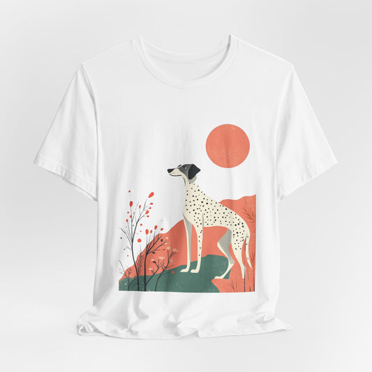Irish Wolfhound Grace – Unisex Artistic T-Shirt