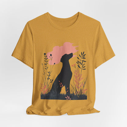 Italian Greyhound Silhouette – Unisex Artistic T-Shirt