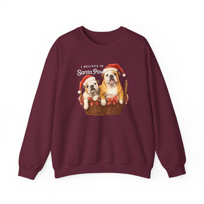 I Believe in Santa Paws Unisex Sweatshirt