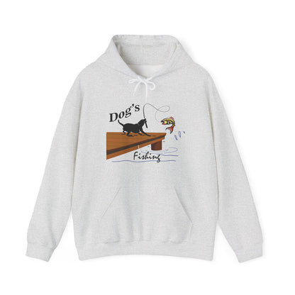 Dog's Fishing Adventure Unisex Hoodie