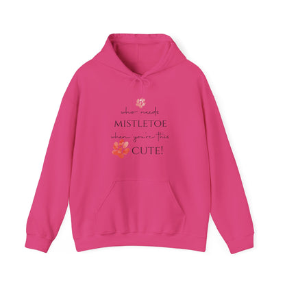 Cute & Cozy Paw Print Holiday Hoodie