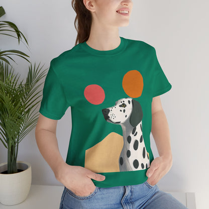 Dalmatian Desert Sun Minimalist Unisex Tee