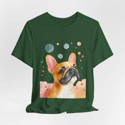 Playful Frenchie Vibes – Unisex T-Shirt