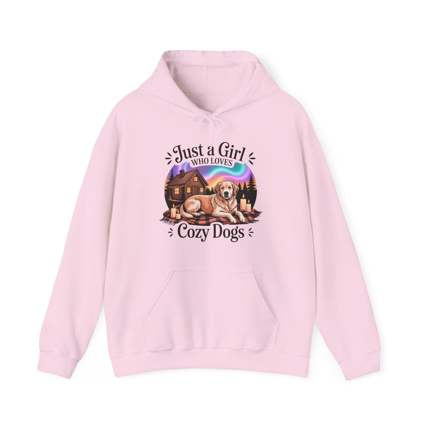 Girl Who Loves Cozy Dogs Hoodie | Cabin Life Sweater