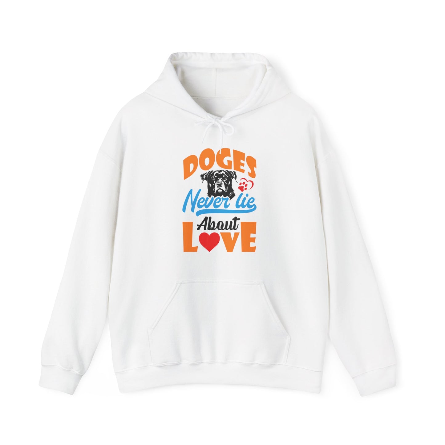 Dogs Never Lie About Love Unisex Hoodie