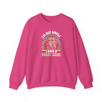 Great Dane Life Hoodie | Funny Not Single Dog Mom Gift