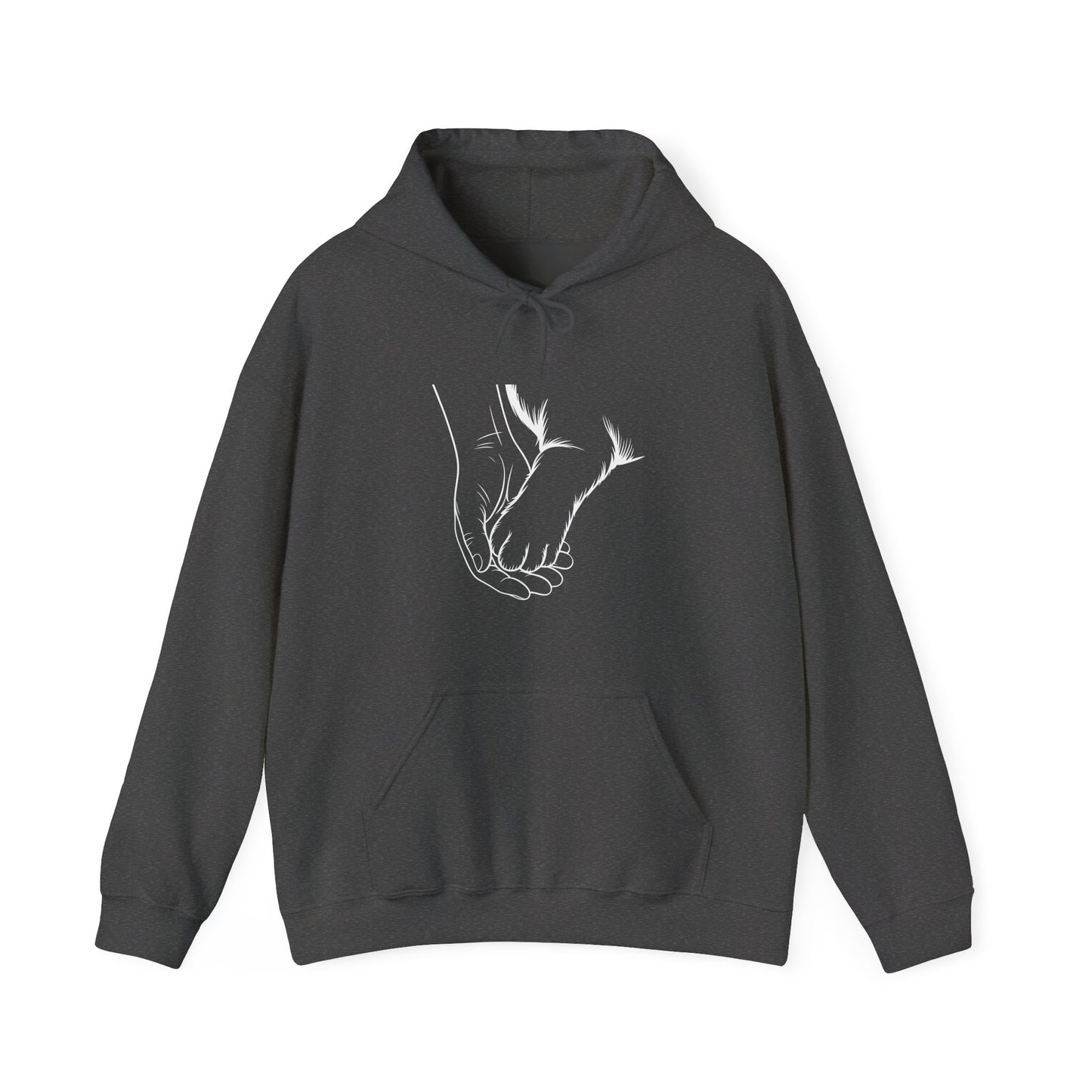 Holding Paws Forever Hoodie | Dog-Human Bond Gift