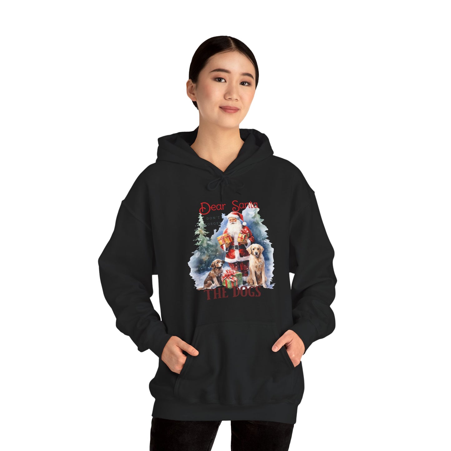 Cute Dog Lover Christmas Pullover Hoodie