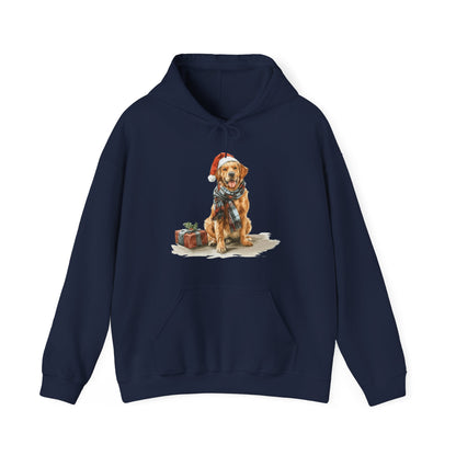 Golden Retriever Christmas Hoodie | Festive Dog Gift