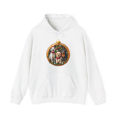 Christmas Dog Ornament Unisex Hoodie