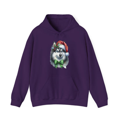 Husky Santa Hoodie | Festive Christmas Dog Sweater