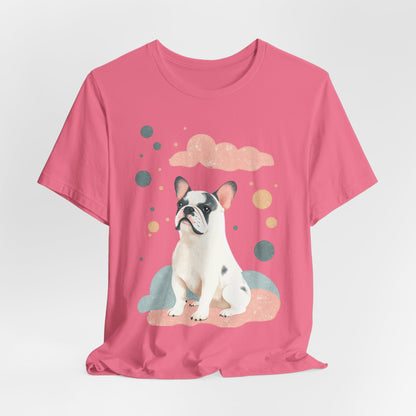 Dreamy Bulldog Skies – Unisex T-Shirt