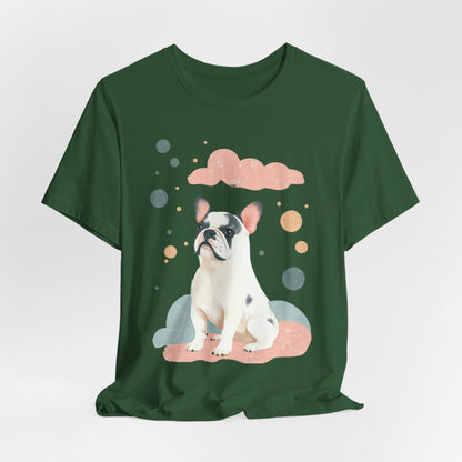 Dreamy Bulldog Skies – Unisex T-Shirt