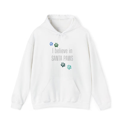I Believe in Santa Paws Unisex Dog Lover Hoodie