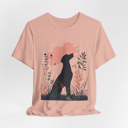 Italian Greyhound Silhouette – Unisex Artistic T-Shirt