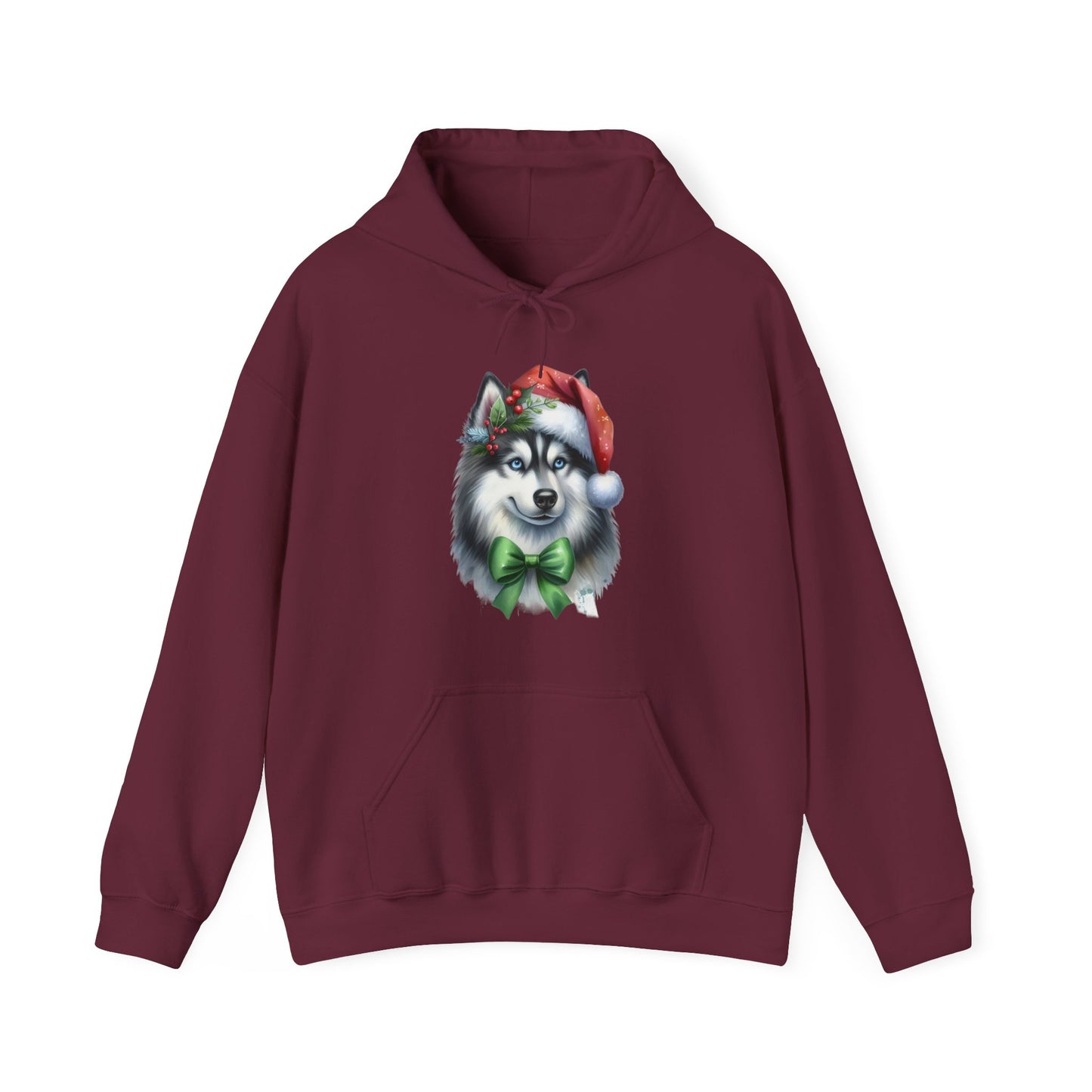 Husky Santa Hoodie | Festive Christmas Dog Sweater