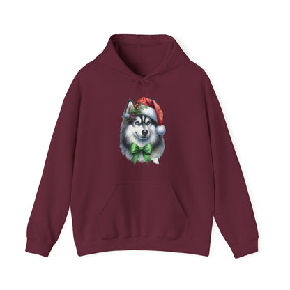 Husky Santa Hoodie | Festive Christmas Dog Sweater