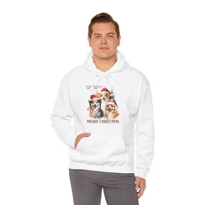 We Woof You Merry Christmas Hoodie 🎄🐾