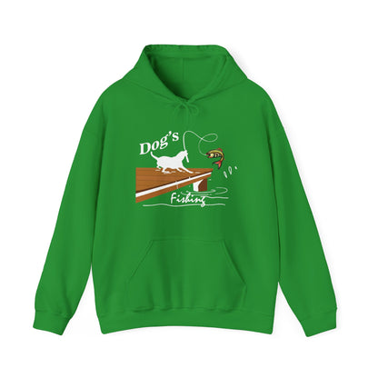 Dog's Fishing Adventure Unisex Hoodie